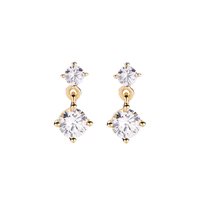 Orecchini Amen Donna Princess in Argento Zircone ETOGB - ETOGB